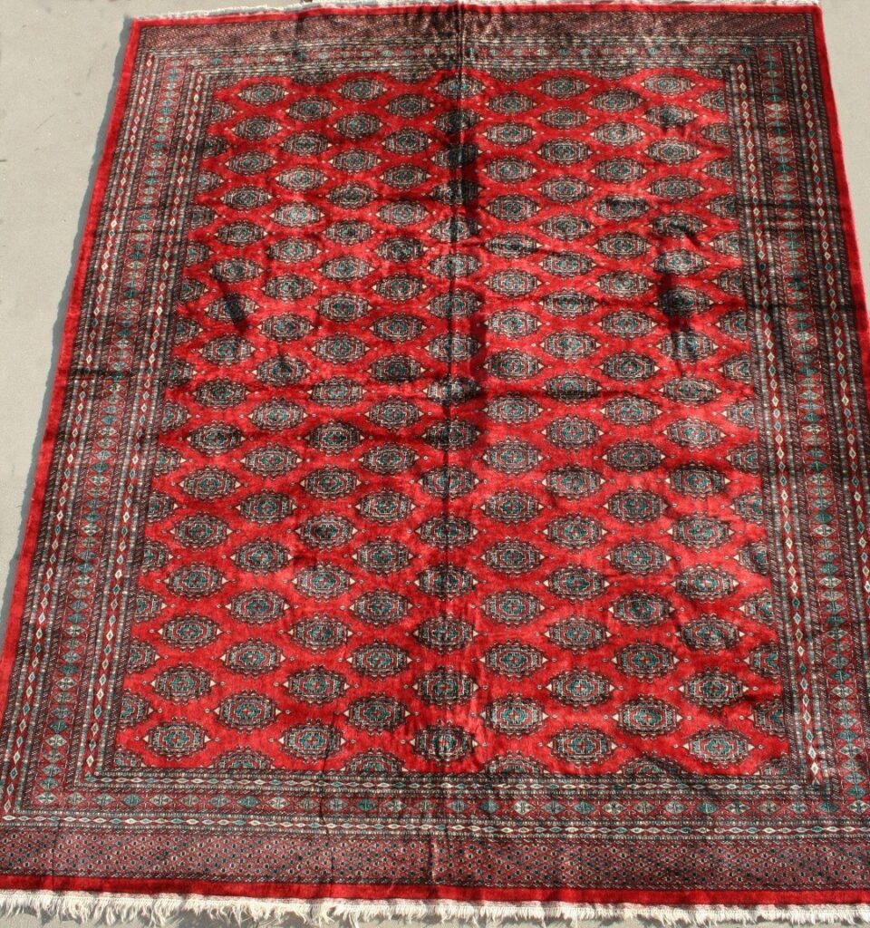 Pakistan Lahore Hand-knotted Rug Wool on Cotton