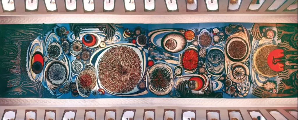 Sadequain Mural - Quest for Knowledge