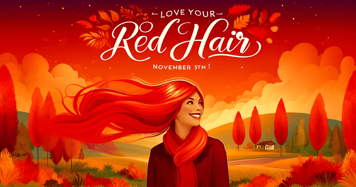 National Love Your Red Hair Day