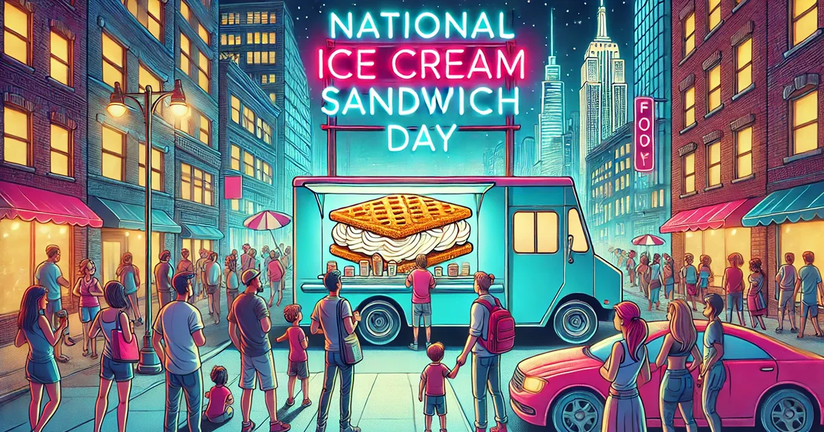 National Ice Cream Sandwich Day