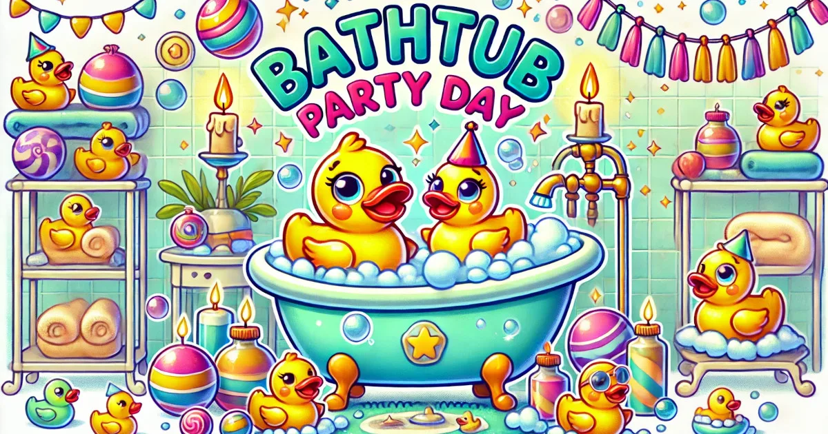 Bathtub Party Day