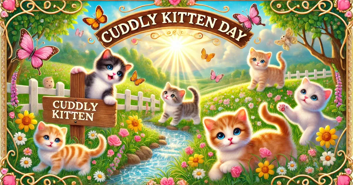 Cuddly Kitten Day